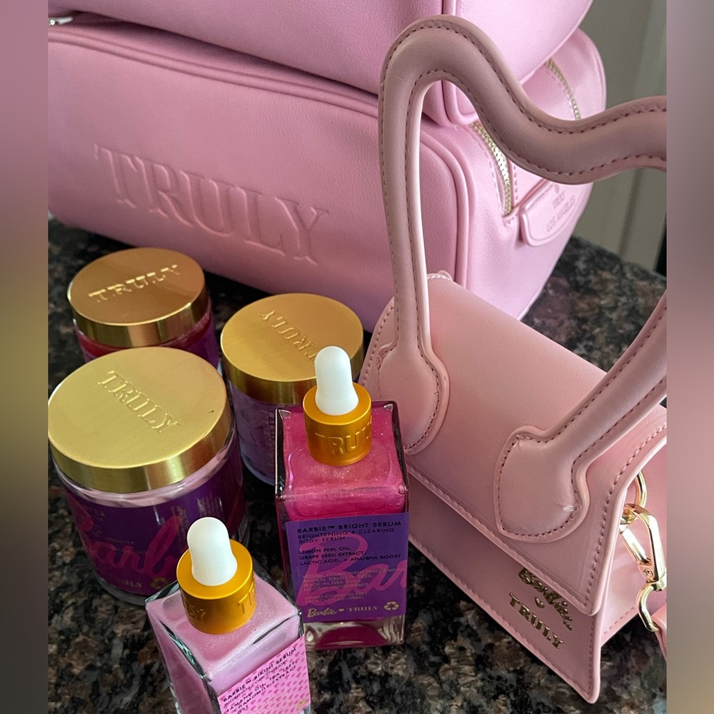 Truly Beauty Barbie body care and bag collection